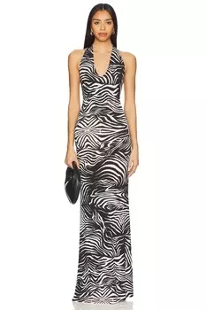 Платье Rue Afrm, zebra swirl