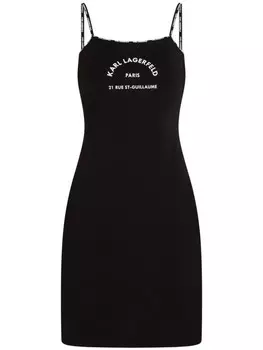 Платье Rue St-Guillaume Karl Lagerfeld, черный