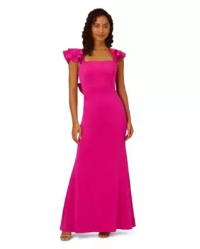 Платье-русалка Adrianna Papell, фуксия