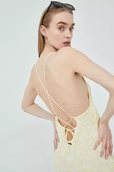 Платье Rvca, желтый