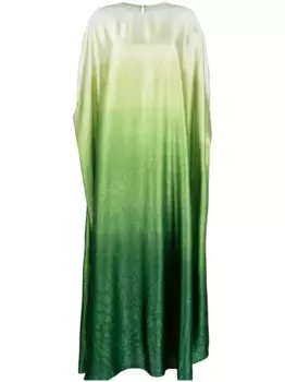 Платье с эффектом градиента Bambah, зеленый
