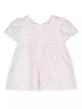 Платье с английской вышивкой Patachou, розовый