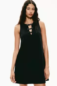 Платье с бантиками H&M, черный