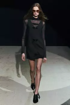 Платье с бантом из бархата коллекция zw ZARA, черный
