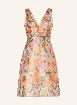 Платье с блестящей пряжей Adrianna Papell, мультиколор