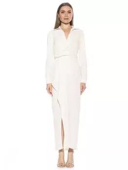 Платье с бриллиантами ALEXIA ADMOR, слоновая кость