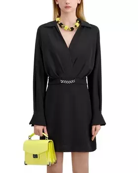 Платье с цепочкой Kooples The Kooples, черный