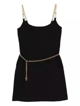 Платье с цепочкой MICHAEL KORS, черный