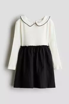 Платье с цветной блокировкой H&M, мультиколор