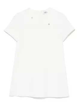 Платье с цветочной аппликацией Il Gufo, белый