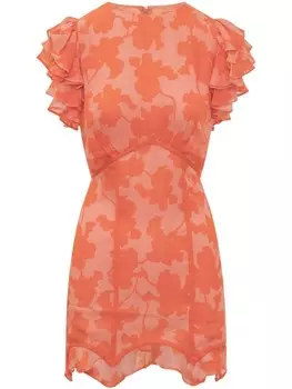 Платье с цветочным принтом De La Vali, розовый