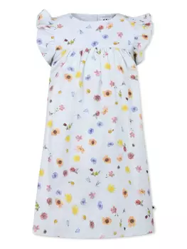 Платье с цветочным принтом Molo, синий