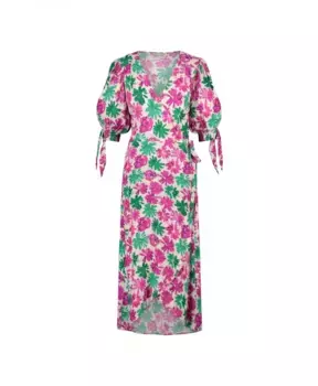 Платье с цветочным запахом Fabienne Chapot, мультиколор