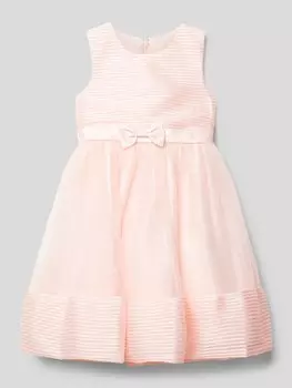 Платье с декоративным бантом Happy Girls, светло-розовый