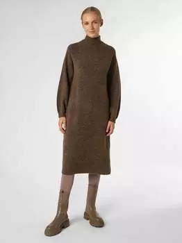 Платье с деталью из альпаки ясбалис Y.A.S, коричневый