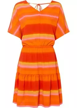 Платье с деталью на спине Rainbow, оранжевый