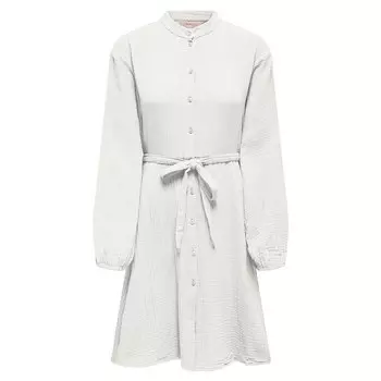 Платье с длинным рукавом Only Thyra, серый