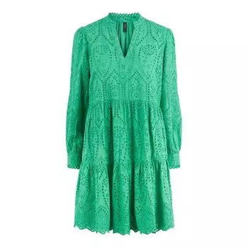 Платье с длинным рукавом Yas Holi, зеленый
