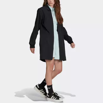 Платье с длинными рукавами ADICOLOR женское черное Adidas Originals