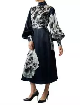 Платье с длинными рукавами цвета кремового пиона Hope for Flowers