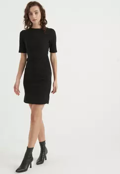 Платье с длинными рукавами Herita, черный