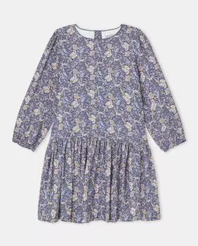 Платье с длинными рукавами и деталью девичьего рукава Coconut El Corte Ingls, синий