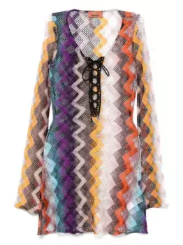 Платье с длинными рукавами Missoni, желтый