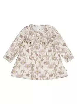 Платье с длинными рукавами Msli By Green Cotton, мультиколор