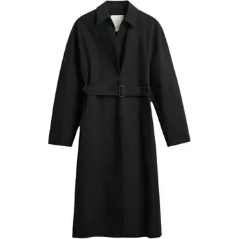 Платье с длинными рукавами от Studio Nicholson Co-brand, женское, черное Zara