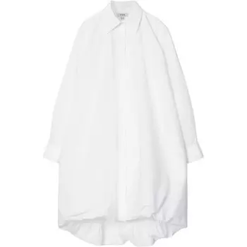 Платье с длинными рукавами женское белое Cos