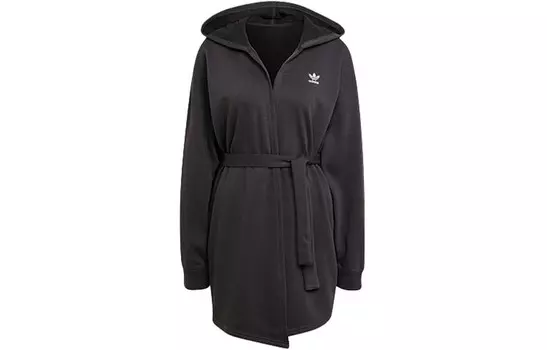 Платье с длинными рукавами женское черное Adidas Originals