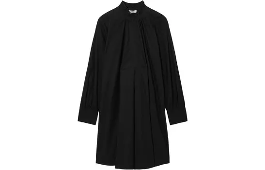 Платье с длинными рукавами женское черное Cos