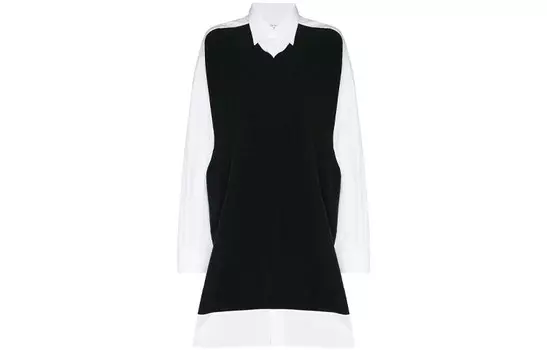 Платье с длинными рукавами женское черное Maison Margiela