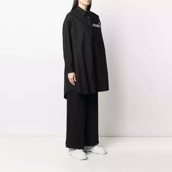 Платье с длинными рукавами женское черное Mm6 Maison Margiela