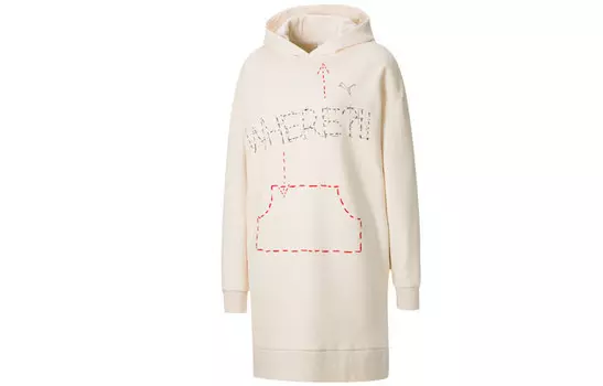 Платье с длинными рукавами женское Eggnog Puma