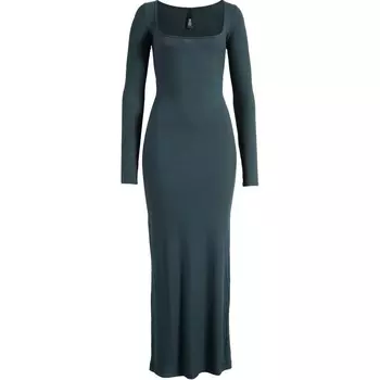 Платье с длинными рукавами женское Кипарис/Кипарисовый зеленый Skims