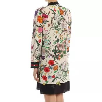 Платье с длинными рукавами женское многоцветное Gucci