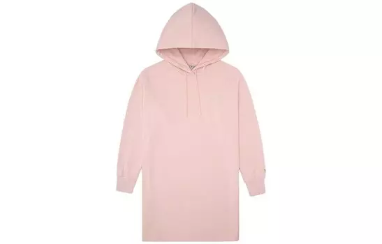 Платье с длинными рукавами женское розовое Guess