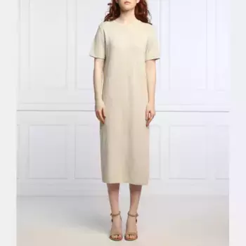 Платье с добавлением льна Marc O'Polo, бежевый