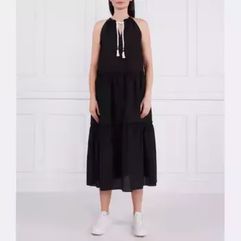 Платье с добавлением шелка Marc Cain, черный