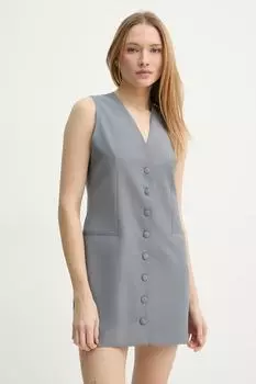 Платье с добавлением шерсти Remain, серый