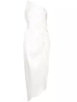 Платье с драпировкой Michelle Mason, белый