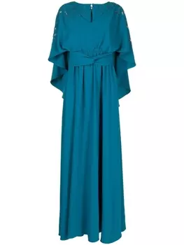 Платье с драпировкой Sachin & Babi, зеленый