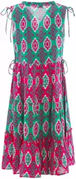 Платье с двумя сердечками и завязками Zwillingsherz, зеленый