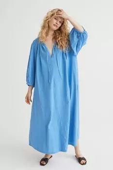 Платье с галстуком H&amp;M, синий