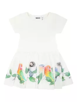 Платье с графическим принтом Molo, белый