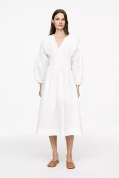 Платье с кантом Arket, белый