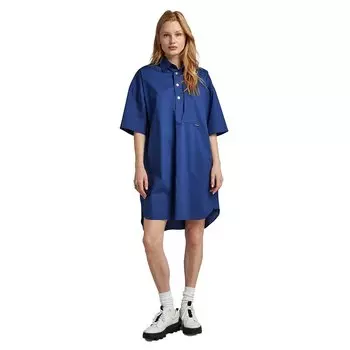 Платье с коротким рукавом G-Star Shirt, синий