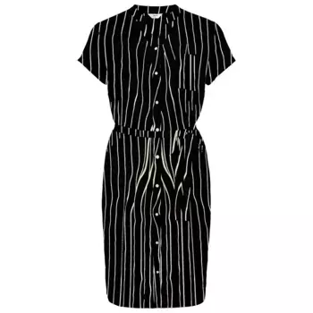 Платье с коротким рукавом Object Jacira, черный