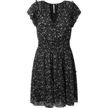 Платье с коротким рукавом Pepe Jeans Aiko, черный